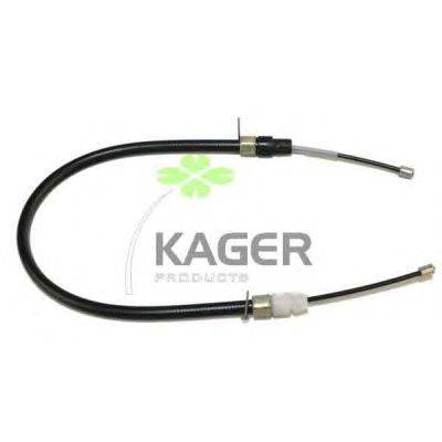 Трос, стояночная тормозная система KAGER 19-1235