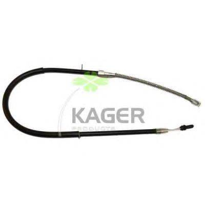 Трос, стояночная тормозная система KAGER 190361