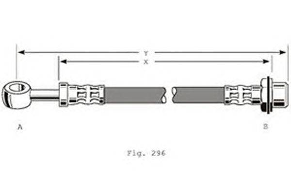 Тормозной шланг GIRLING 9004193