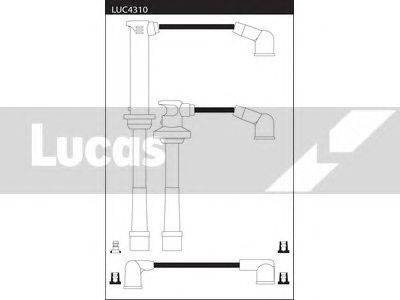 Комплект проводов зажигания LUCAS ELECTRICAL LUC4310