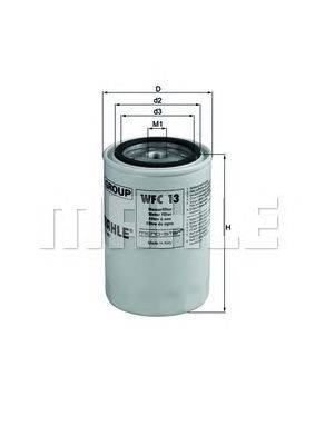 Фильтр для охлаждающей жидкости MAHLE ORIGINAL WFC13