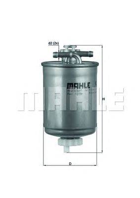 Топливный фильтр MAHLE ORIGINAL KL 103