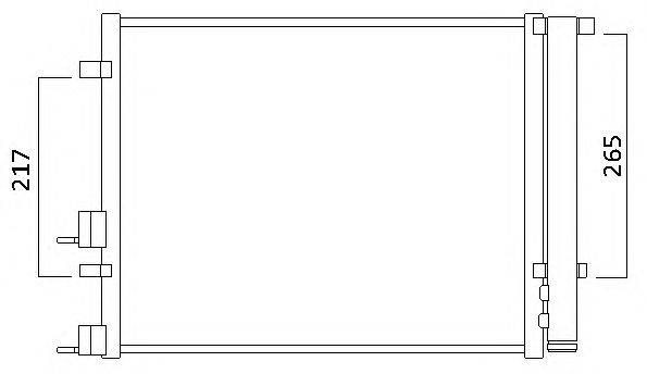 Конденсатор, кондиционер J. DEUS 754M37