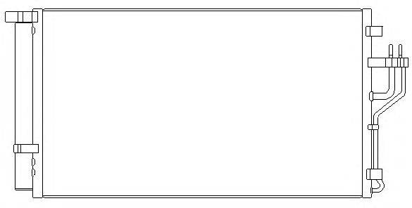 Конденсатор, кондиционер J. DEUS 754M47