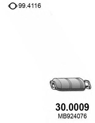 Катализатор ASSO 30.0009