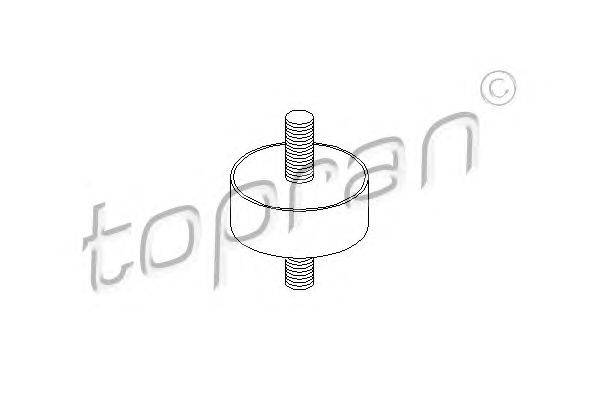 Подвеска, радиатор TOPRAN 104389