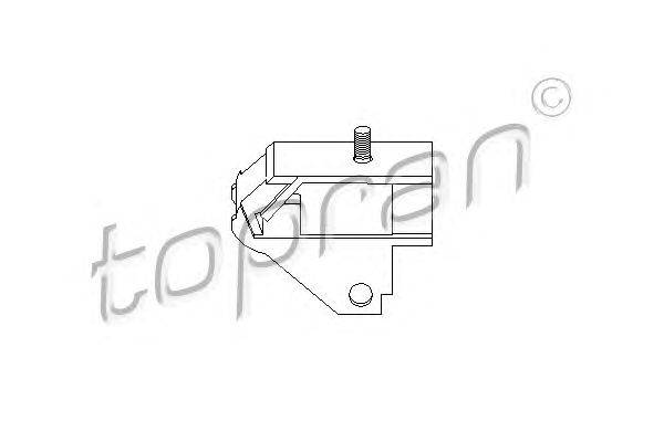 Подвеска, двигатель TOPRAN 101 550
