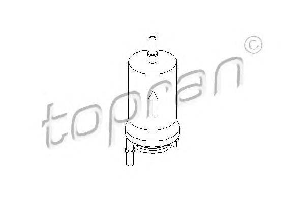 Топливный фильтр TOPRAN 109656
