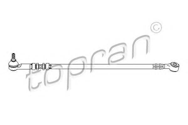 Поперечная рулевая тяга TOPRAN 104 150