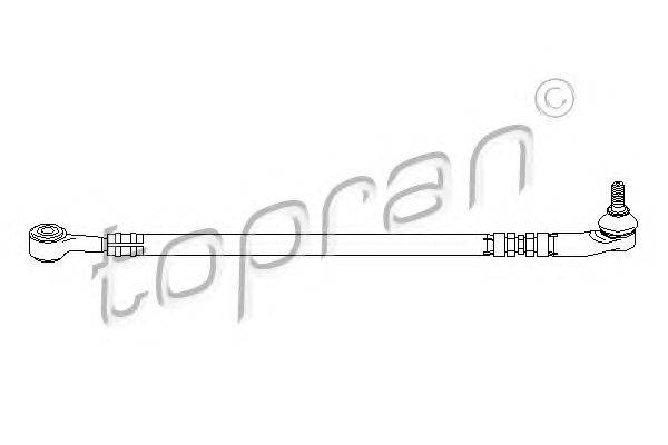 Поперечная рулевая тяга TOPRAN 107 517
