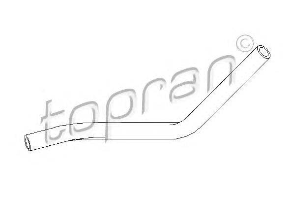 Гидравлический шланг, рулевое управление TOPRAN 111 980