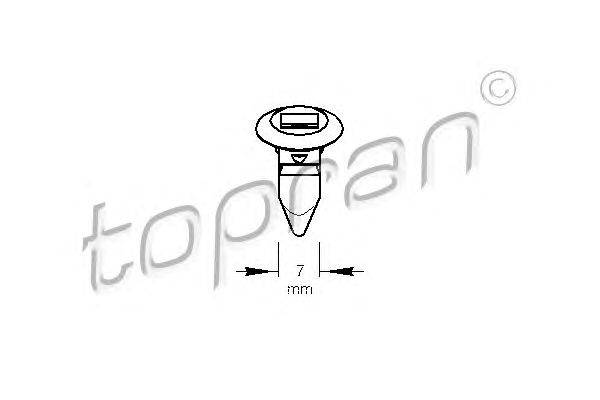 Гайка TOPRAN 109031