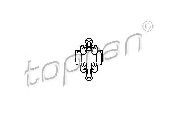 Пружинный зажим TOPRAN 200048
