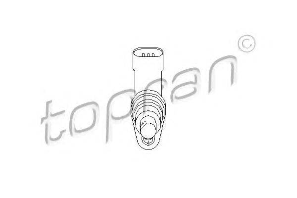 Датчик частоты вращения, управление двигателем TOPRAN 207 068