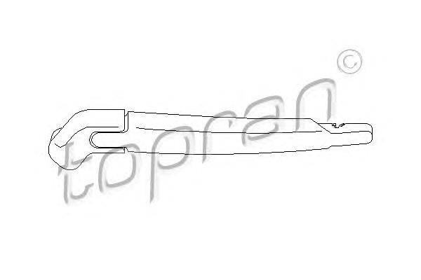 Рычаг стеклоочистителя, система очистки окон TOPRAN 207 587