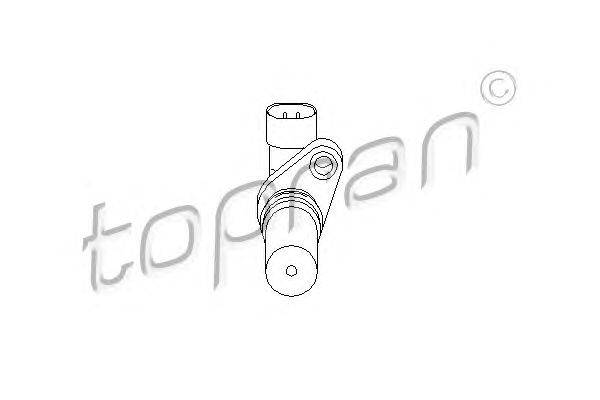 Датчик частоты вращения, управление двигателем TOPRAN 207067