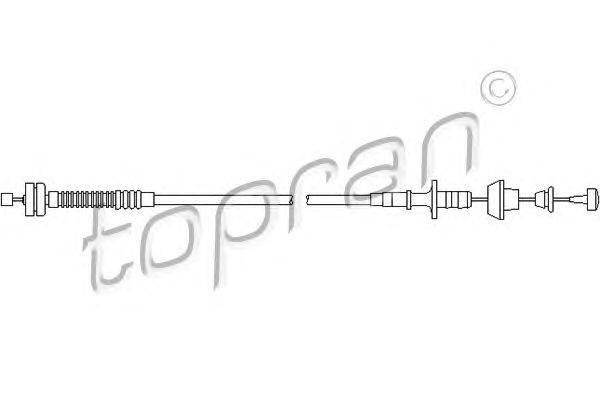 Тросик газа TOPRAN 302 772