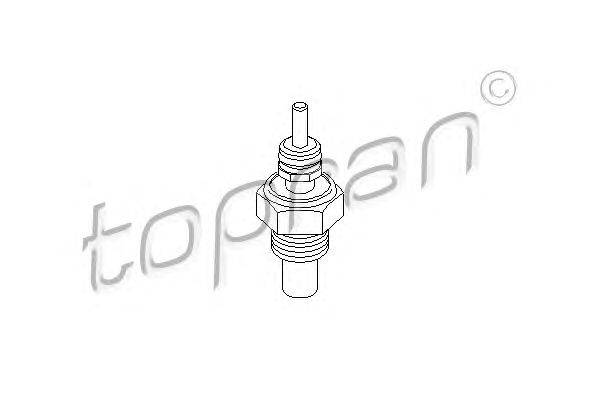 Датчик, температура охлаждающей жидкости TOPRAN 400 872