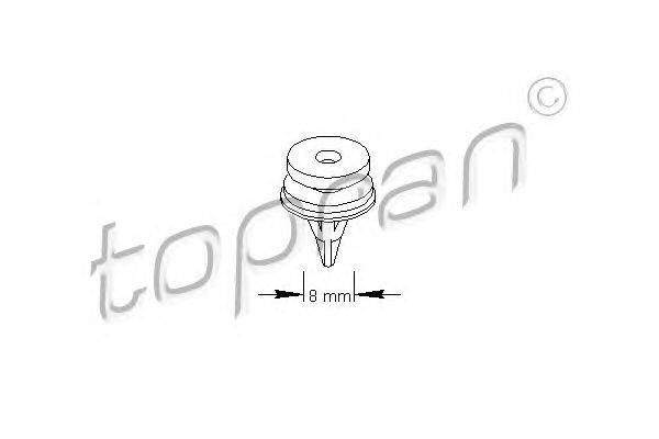 Пружинный зажим TOPRAN 700584