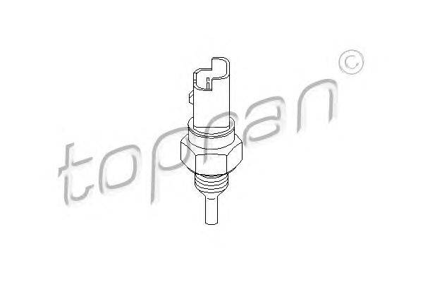 Датчик, температура охлаждающей жидкости TOPRAN 721 091