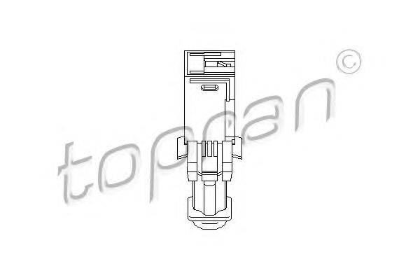 Выключатель фонаря сигнала торможения TOPRAN 207815