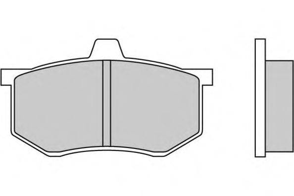 Комплект тормозных колодок, дисковый тормоз E.T.F. 12-0140