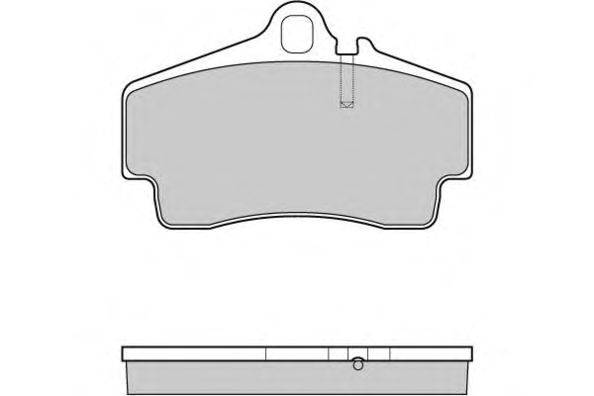 Комплект тормозных колодок, дисковый тормоз E.T.F. 121176