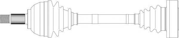Приводной вал GENERAL RICAMBI AR3034