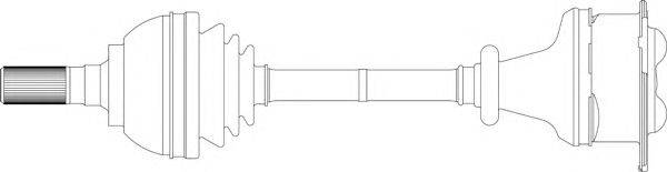 Приводной вал GENERAL RICAMBI FI3015