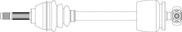 Приводной вал GENERAL RICAMBI FI3029