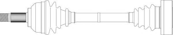 Приводной вал GENERAL RICAMBI FI3076