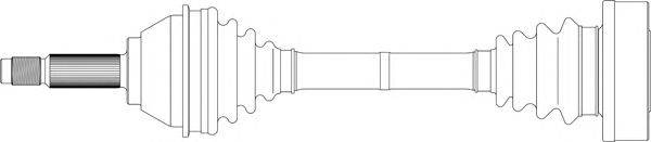 Приводной вал GENERAL RICAMBI FI3104