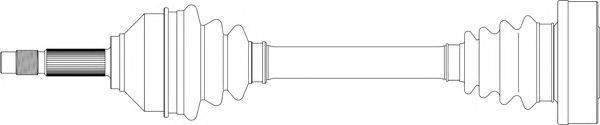 Приводной вал GENERAL RICAMBI FI3262