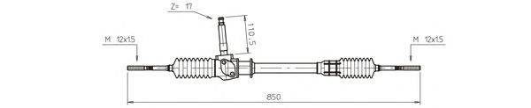 Рулевой механизм GENERAL RICAMBI AB4006