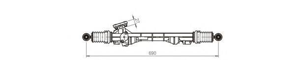 Рулевой механизм GENERAL RICAMBI RE4017
