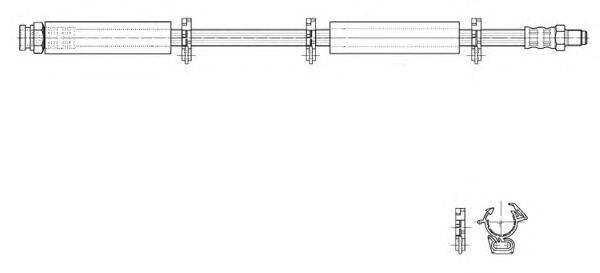 Тормозной шланг CEF 516960