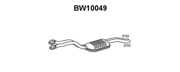 Предглушитель выхлопных газов VENEPORTE BW10049