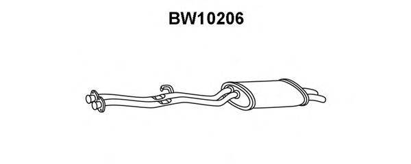 Глушитель выхлопных газов конечный VENEPORTE BW10206