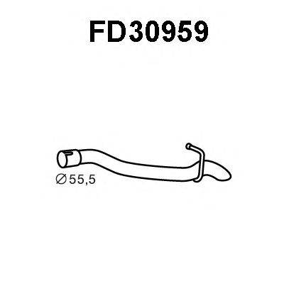 Труба выхлопного газа VENEPORTE FD30959