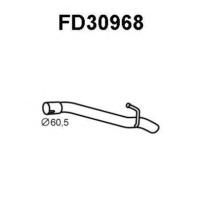 Труба выхлопного газа VENEPORTE FD30968