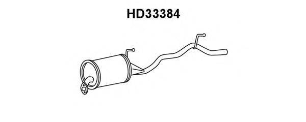 Глушитель выхлопных газов конечный VENEPORTE HD33384