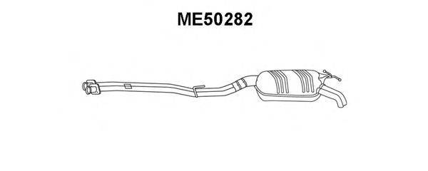 Глушитель выхлопных газов конечный VENEPORTE ME50282