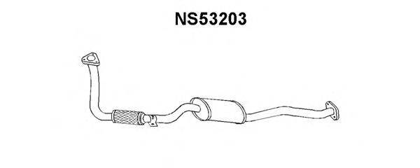 Предглушитель выхлопных газов VENEPORTE NS53203