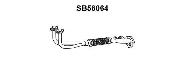 Труба выхлопного газа VENEPORTE SB58064