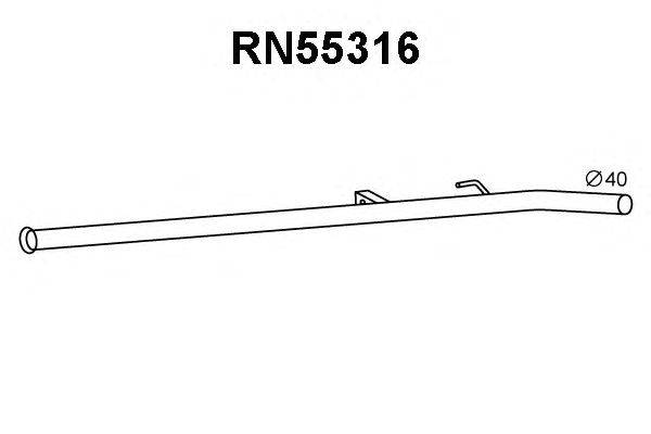 Труба выхлопного газа VENEPORTE RN55316