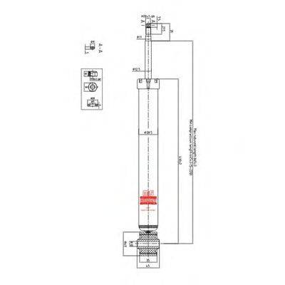 Амортизатор MASTER-SPORT 556273H-PCS-MS