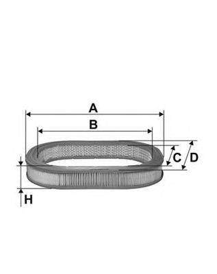 Воздушный фильтр OPEN PARTS EAF3417.30