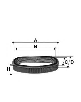 Воздушный фильтр OPEN PARTS EAF3422.30