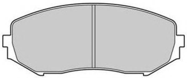 Комплект тормозных колодок, дисковый тормоз FREMAX FBP-1735