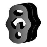 Резиновые полоски, система выпуска FENNO X30120